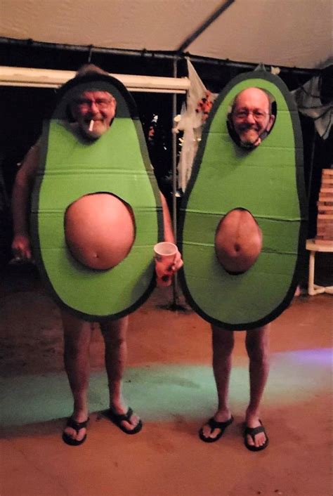 Funny Couples Halloween Costume for Pregnant Ladies or Men with Guts. Fun costume ideas, Avacado ...