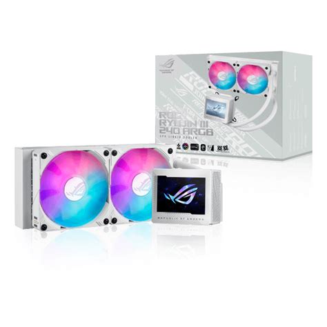 ASUS ROG RYUJIN III 240 ARGB White Edition Liquid Cooling System