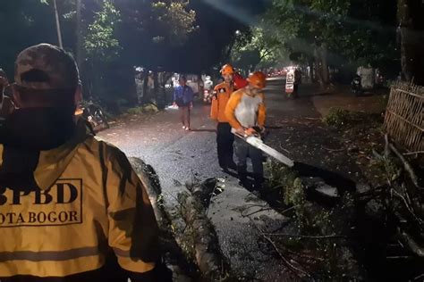 Hujan Deras Dan Angin Kencang Terjang Bogor Ini Penjelasan Bmkg