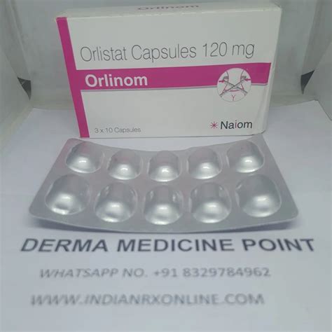 Orlistat Capsules Mg Brand Orlinom Packaging Type Alu Alu