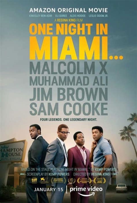 One Night in Miami poster