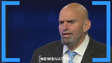 Fetterman Oz Make Opening Statements In Senate Debate Pennsylvania