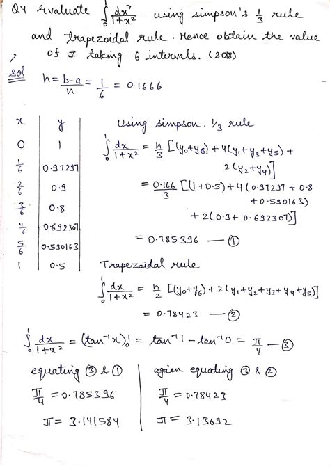 SOLUTION Numerical Analysis Chapter Questions With Answers Studypool