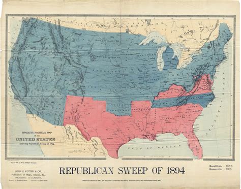 1892 Election Map