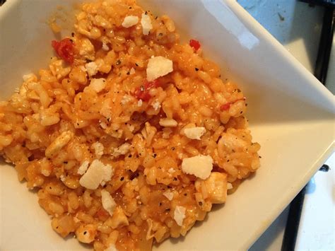 Cuisine Ma Ligne Risotto Poulet Tomates Et Parmesan WW 8SP Ou 8PP