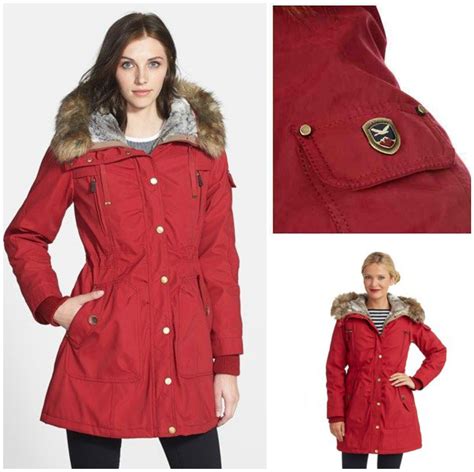 Madison Expedition Heritage Faux Fur Anorak Parka Jacket Ladies Winter Coat