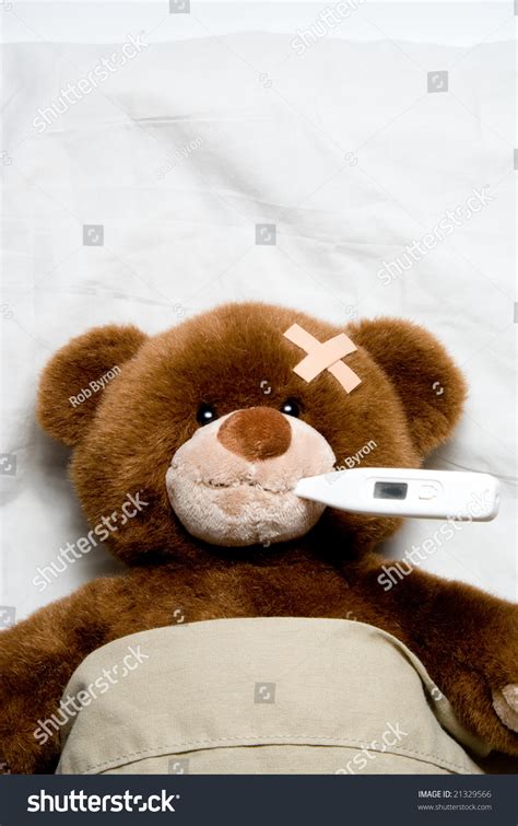 Sick Teddy Bear Stock Photo 21329566 Shutterstock