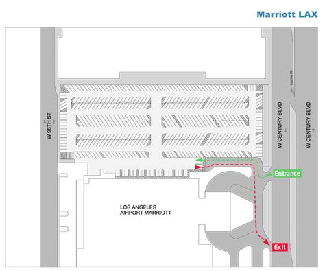 Marriott LAX Parking at Los Angeles Los Angeles International (LAX ...