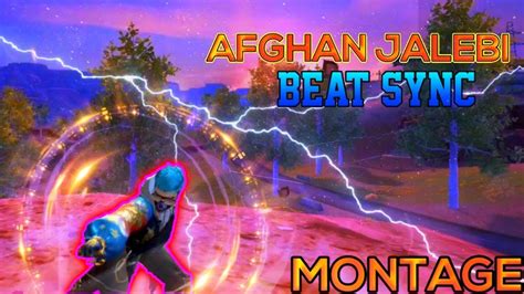 Free Fire Afghan Jalebi Beat Sync Montage World Fastest Sync By