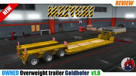 ETS2 1 33 Ownable Overweight Trailer Goldhofer V1 0 By JAZZYCAT