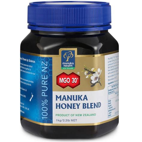 Manuka Health 蜜纽康 MGO 30 麦卢卡蜂蜜 1Kg Manuka Health MGO 30 Manuka Honey