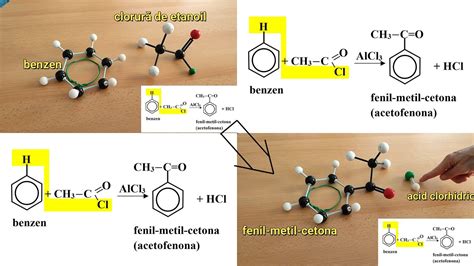 Modelarea Reac Iei De Acilare La Arene Youtube
