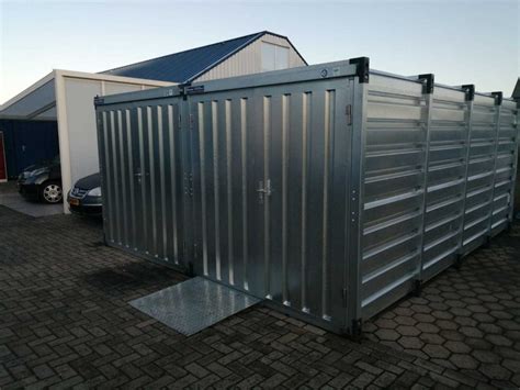 CONTAINER 6 mtr | Dubbele deuren korte zijde - DEMONTABELE CONTAINERS ...