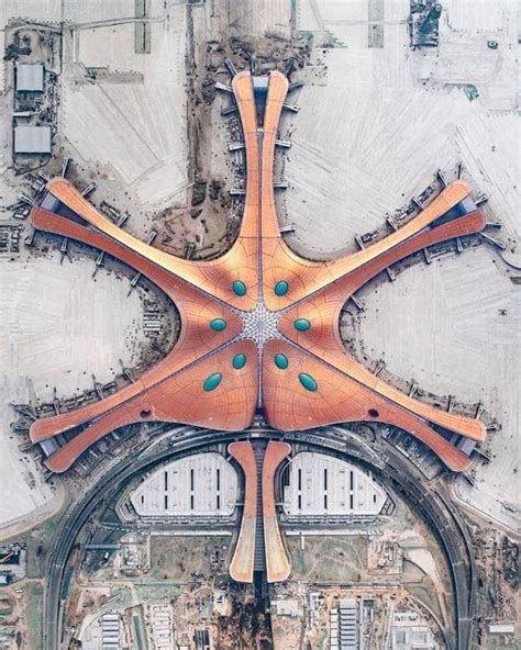 Aeropuerto Internacional de Pekín Daxing Ubicación China El edificio