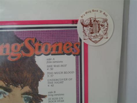 Yahoo The Rolling Stones Too Much Blood White Color Lp