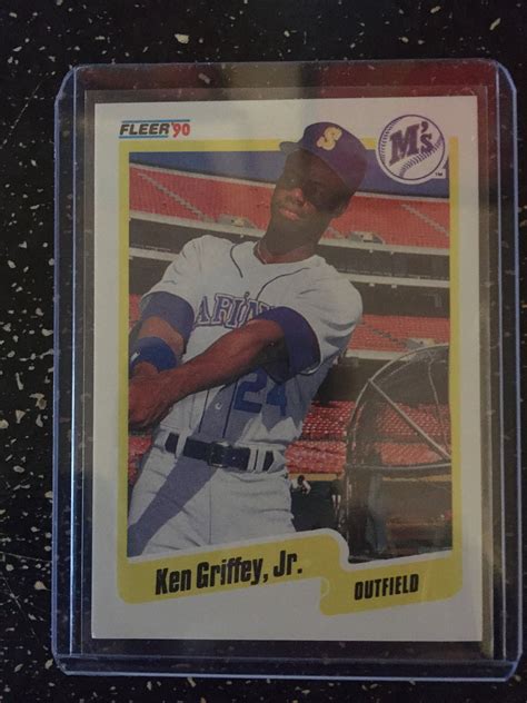 1990 Fleer Ken Griffey Jr Card 513