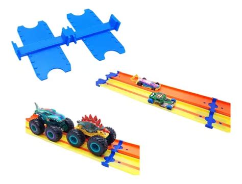 Conexão Conector Duplo Pista Hot Wheels kit Unidades