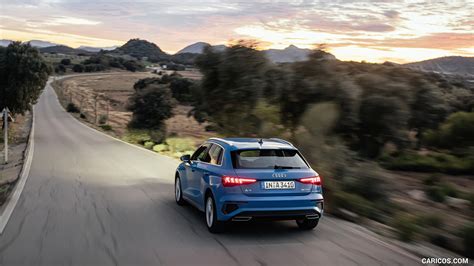 Audi A3 Sportback | 2021MY (Color: Atoll Blue) | Rear