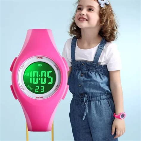 Reloj Mujer Ni Os Chicos Skmei Digital Impacto Online En Venta En