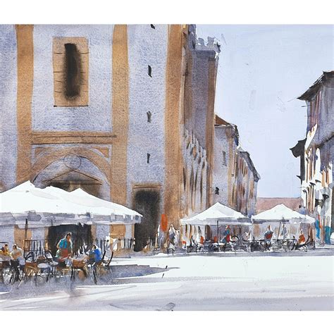 Ari De Goes Brazilian Plein Air Watercolourist Leads Courses And