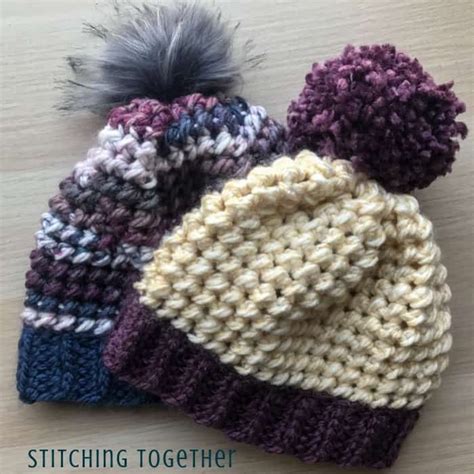 Love This Chunky Yarn Crochet Hat Pattern Free Crochet Hats Chunky