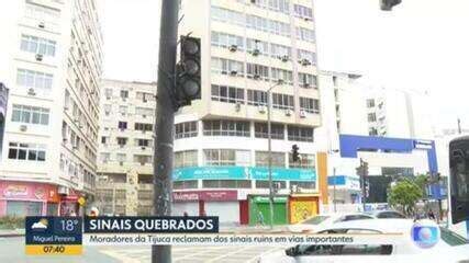 Vídeo Moradores da Tijuca reclamam dos sinais apagados em vias