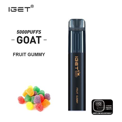 IGET Goat 5000 Puffs Fruit Gummy Best Sale IGET Vape Online