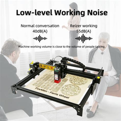 Foxalien Reizer W Desktop Laser Engraver Compressed Spot Bit