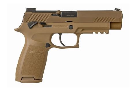 Sig Sauer P320 M17 9mm Full Size Pistol With Manual Safety And Siglite Night Sights Le