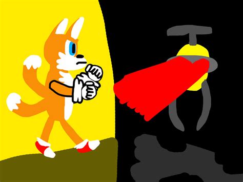 Tails Vs Robot by Soulz-Studios on DeviantArt