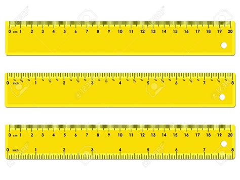 Centimeter Ruler Clipart - Printable Ruler Actual Size