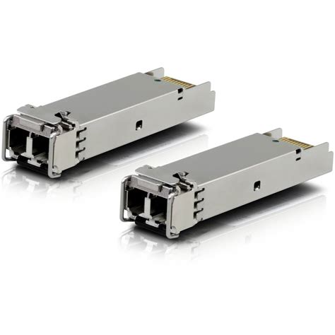 Módulo SFP Ubiquiti UF MM 1G UFiber Transceptor multimodo 1G 2 unidades