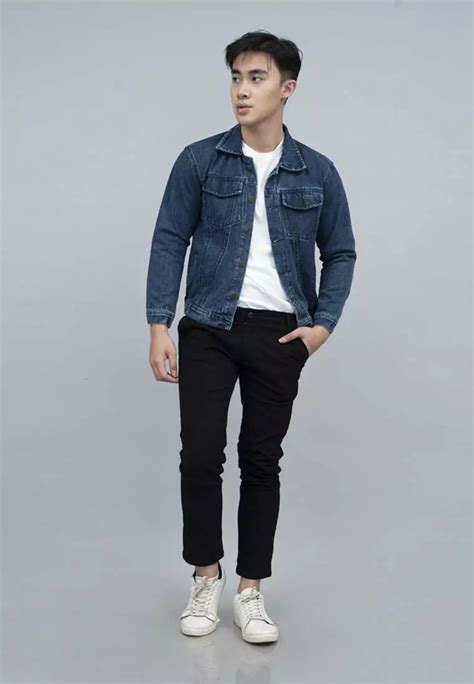 Jual House Of Cuff Houseofcuff Jaket Denim Jeans Tebal Unisex Pria