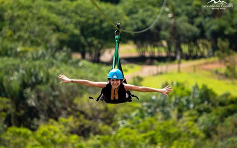 Zipline La Vallée des Couleurs Nature Park