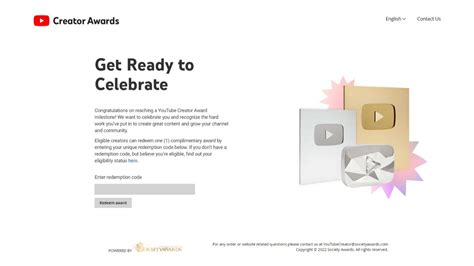 How To Claim Your Youtube Creator Award Silver Gold Diamond