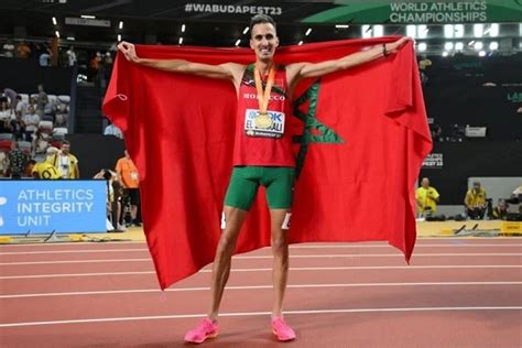 Mondiaux d athlétisme Soufiane El Bakkali encore une fois dans la