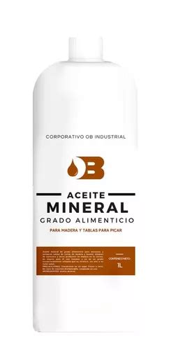 Aceite Mineral Blanco Madera Grado Alimenticio 1lt