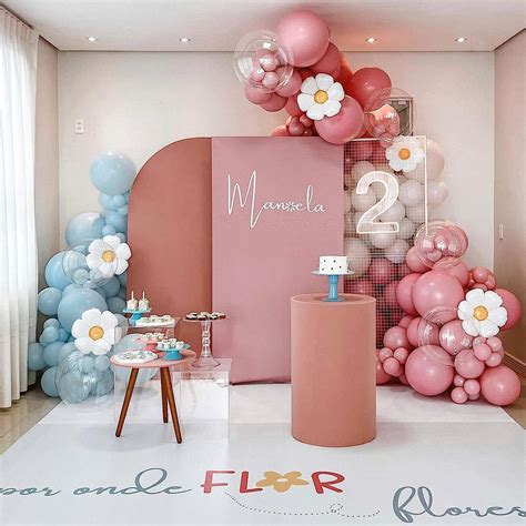 Kit de arco de globos rosa y azul guirnalda de color nude para revelación de género decoración