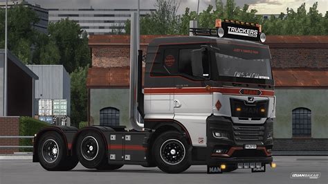 ETS2 MAN TGX 2020 GN GM GX Changeable Multicolor Skin Gloss