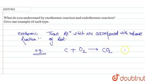 Stunning Example Of Exothermic Reaction Class 10 Ib Math Hl Formula Sheet