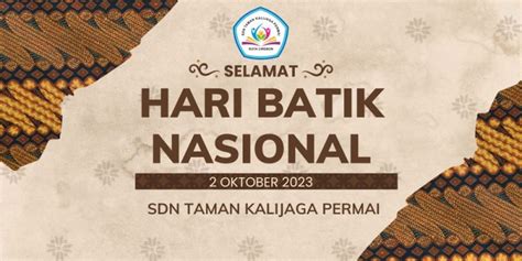 Selamat Hari Batik Nasional