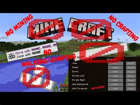 Can You Beat Minecraft Without MINING CRAFTING Or WALKING