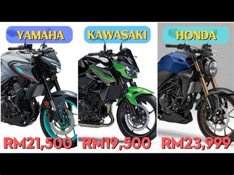 MOTOR NAKED JEPUN MANA BERBALOI YAMAHA MT25 KAWASAKI Z250 HONDA CB250R YouTube