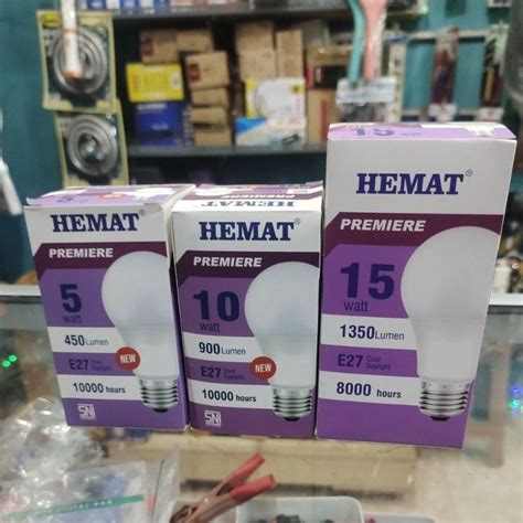 Jual LED Hemat Premier Lampu Hemat 5w 10w 15w Harga Untuk 1pcs Shopee