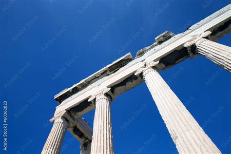 Parthenon on the Acropolis in Athens Stock Photo | Adobe Stock