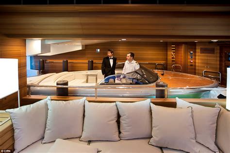 196 Foot Jade Mega Yacht With Worlds First Floating Drive In Garage