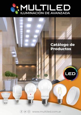 Catálogo de Productos MULTILED ILUMINACIÓN Julio 2021 by Multiled S A