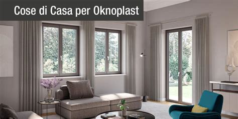 Finestra Oknoplast In Pvc Performante E Con Design Simmetrico Cose Di