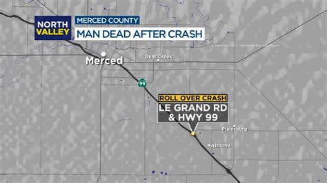 Man Killed Following Rollover Crash In Merced County Abc30 Fresno