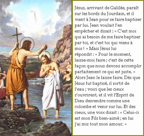 Fête Du Baptême Du Seigneur